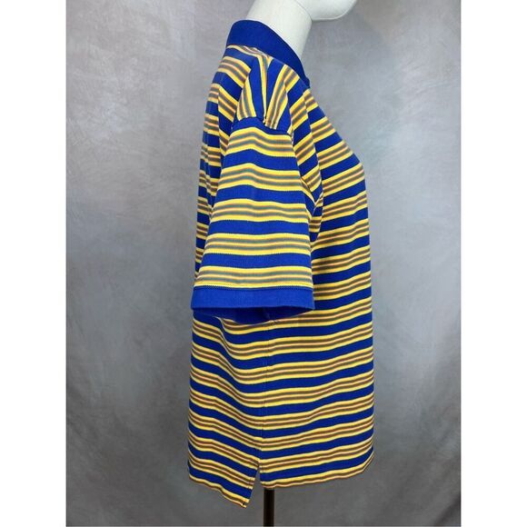 Vintage 1990s Y2K Tommy Hilfiger Striped Polo Size Large - Picture 6 of 7